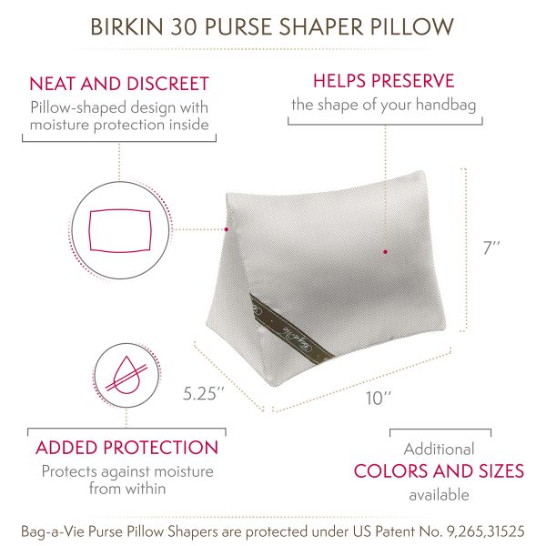 Custom Birkin 30 Handbag Storage Pillow Shaper